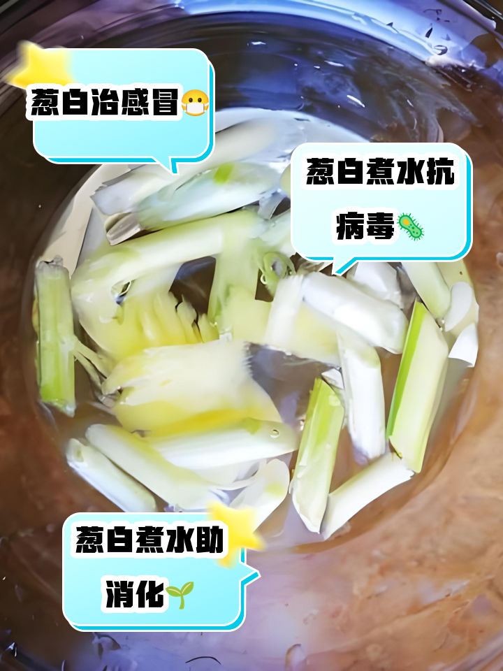 葱白生姜水的功效与作用