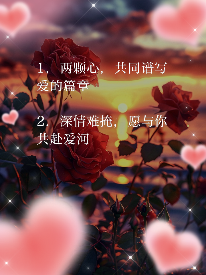 浪漫的6个字爱情短句有哪些